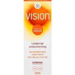 Vision Zonnebrand SPF50 180 ML