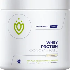 Vitakruid Whey Proteïnepoeder Vanille 450 GR