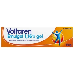 Voltaren Emulgel 1,16% (diclofenac) Bij Gewrichtspijn In Knie En Vinger 120 GR