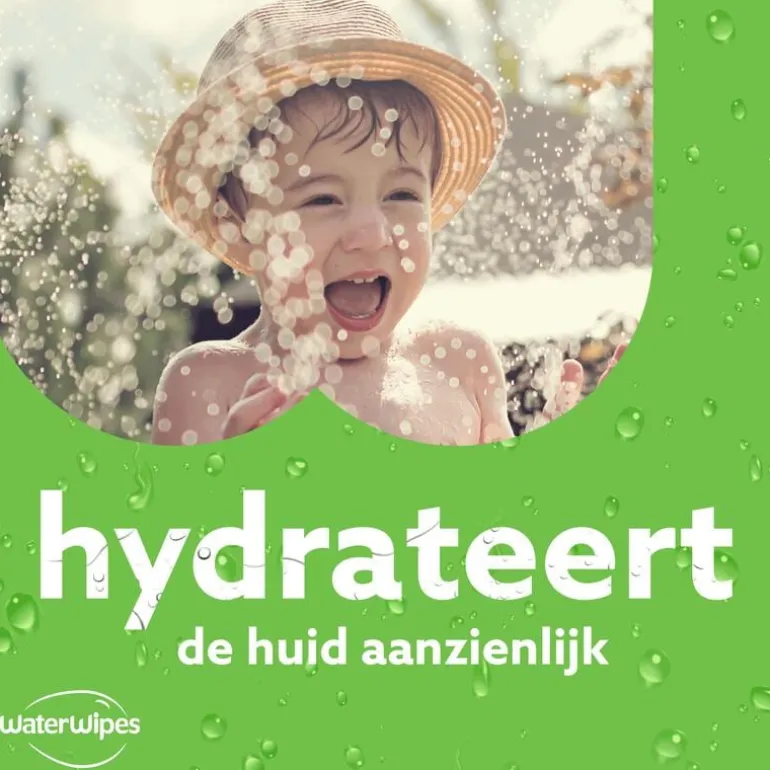 WaterWipes Billendoekjes Hydrating Clean 48 stuks
