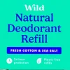 Wild Fresh Cotton & Sea Salt Refill Deodorant Stick 40 gram