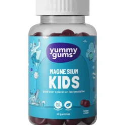 Yummugums Kids Magnesium Suikervrij 60 stuks