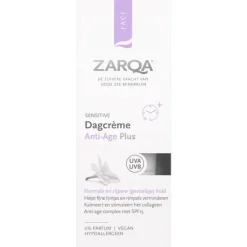 Zarqa Anti-Age Plus SPF15 Sensitive Dagcrème 50 ML