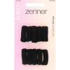 Zenner Haarelastiek Rollup Zwart 10 stuks
