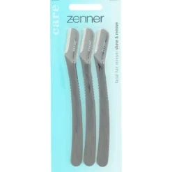 Zenner wenkbrauwscheermesjes 3x