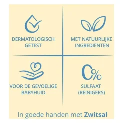 Zwitsal Zeepvrije Wascrème 400 ML